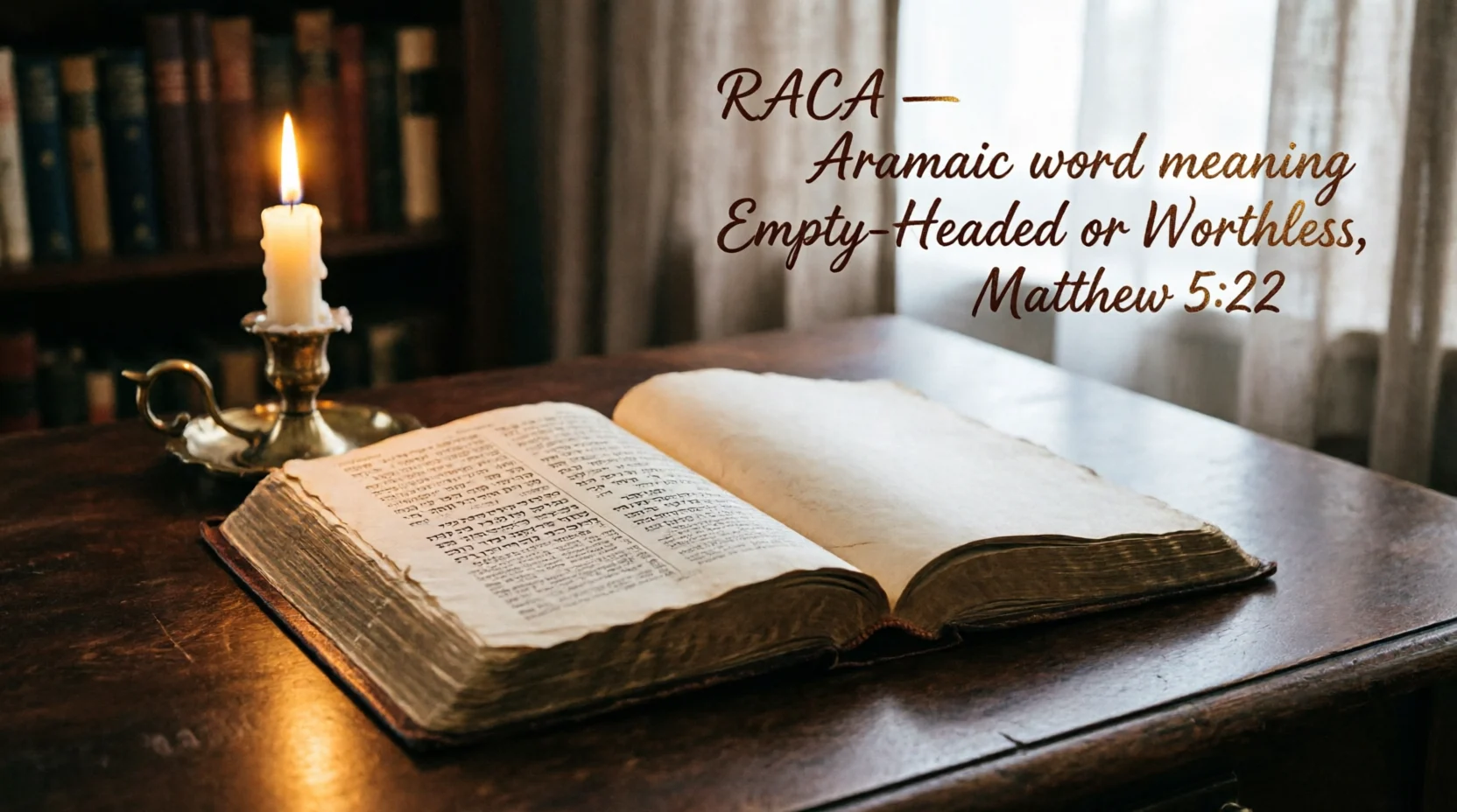 Raca Meaning in the Bible: The Powerful Warning Behind